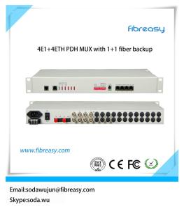 China Fiber Optical 8voice 4E1 interface 4Ethernet 4RS232 multiplexer wholesale