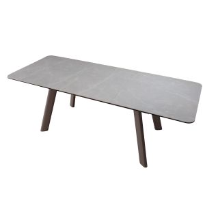 China Indoor Rectangular Fixed Dining Table Assembly Required on sale