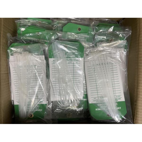 Custom PVC Warning Tag Plastic Waterproof Safety Warning Tag