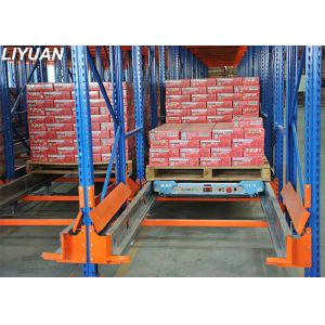 China Radio Pallet Shuttle Automation , Automated Warehouse Racking System Flexible on sale