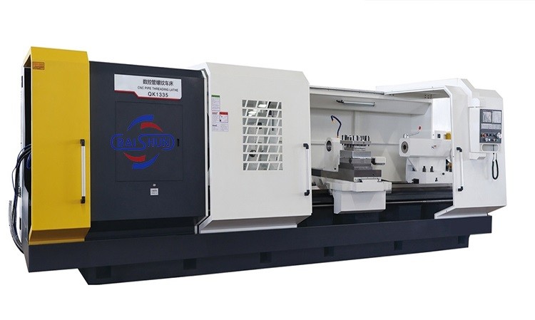 Automatic Large Metal Screw Making CNC Pipe Threading Lathe Machine Manufacturer