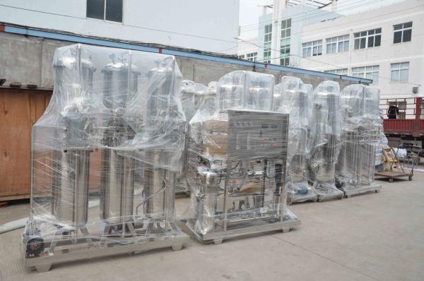 Quality Mineral Water Purification Machines With Automatic Bottling Machine for sale
