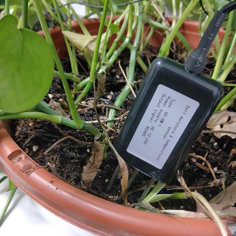 BGT 5-24V DC SDI12 Output FDR Smart Greenhouse Plant Soil Temperature Humidity Sensor