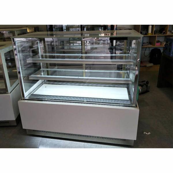 Quality 860W Dynamic Cooling Mousse Cake Display Showcase for sale