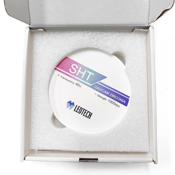 Quality SHT Aesthetic Zirconia Block , 46% Translucency , Natural Enamel Simulation for sale