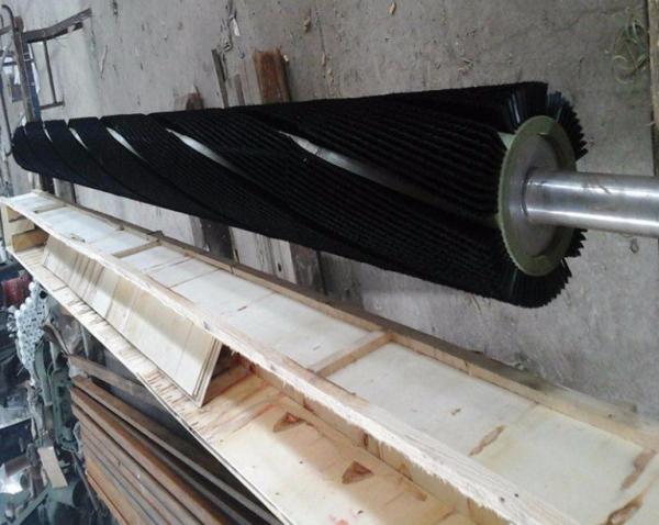 Quality Flocking Textile Printing Machine Nylon Cylinder Brush ROSH for sale