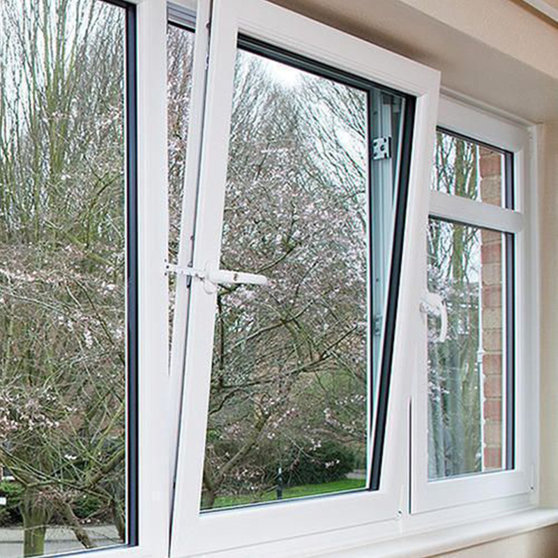 Anti Scratch Aluminum Casement Window Double Glazed Size Customized