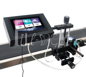 China Automatic 75 m/min speed High resolution inkjet print coding machine for date code / logo wholesale