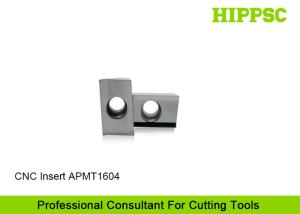 China Aluminum Machining Lathe Tool Inserts Cemented Carbide APMT1604PDER - H on sale