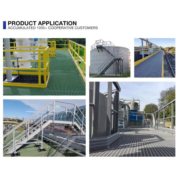 Durable UV Free Smooth Frp Grating Mould 38x38x38mm Grp Tree Grate Flexilble Anti Corrosion