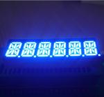 0.39 Inch 6 Digit 14 Segment Display Common Cathode Ultra Blue Process Control