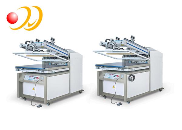 Quality Semi-automatic Single color silk screen  printing and UV varnish coating machine for sale