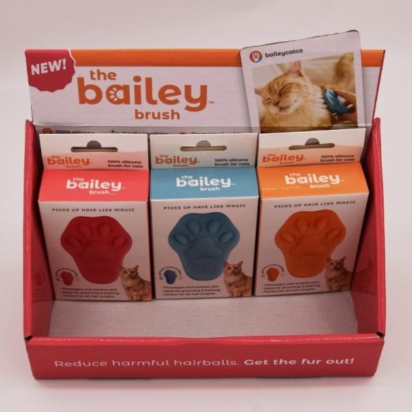 Small Display Stand Corrugated Mailer Boxes For Supermarket CMYK Printing