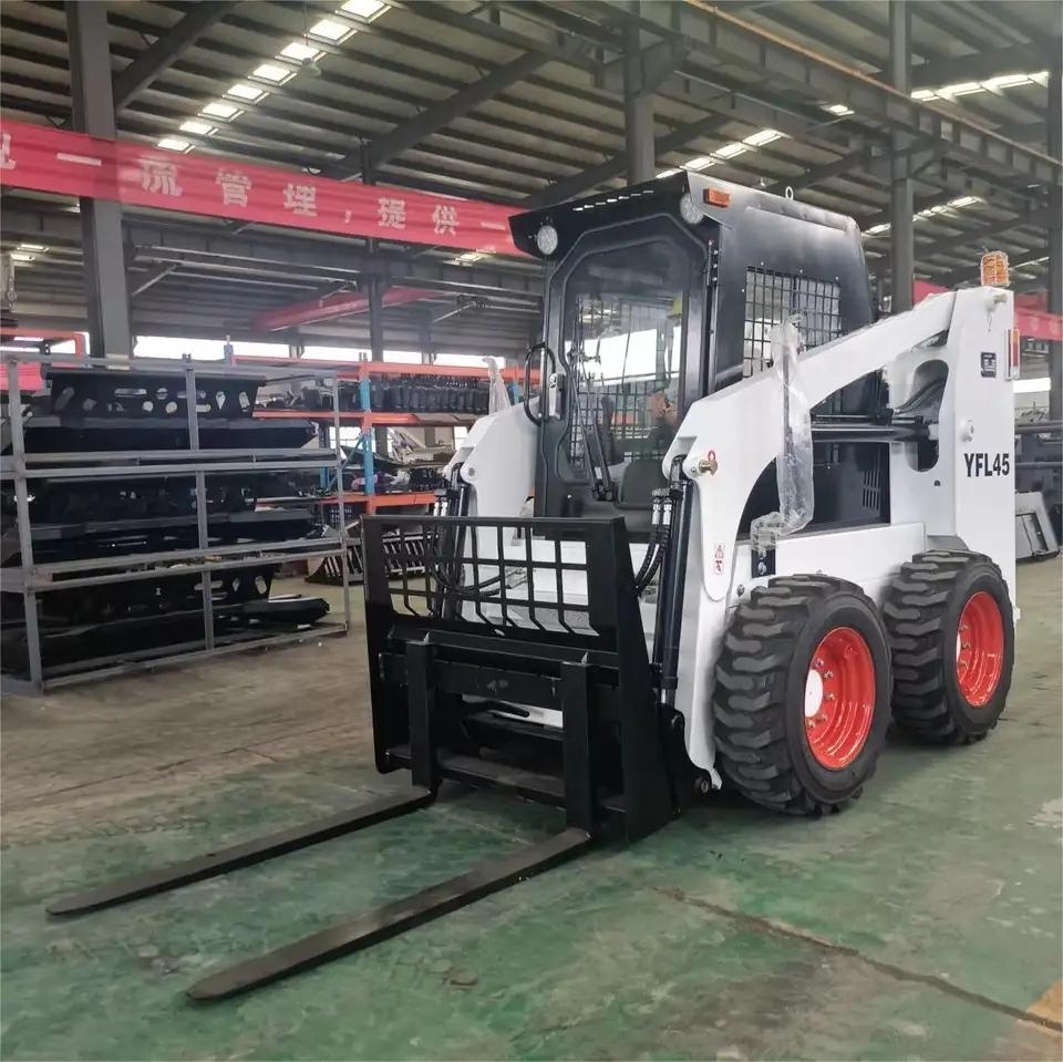 Mini Skid Steer Loader with Attachment and CE Certificate in Construction
