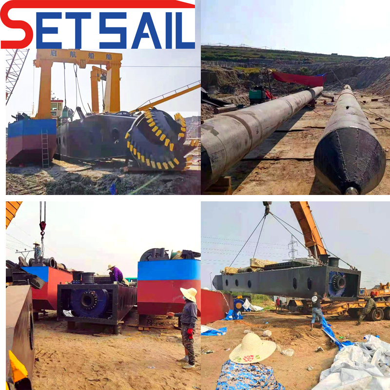 Diesel Engine Capacity 200m3/H Cutter Suction Dredger with Hydraulic