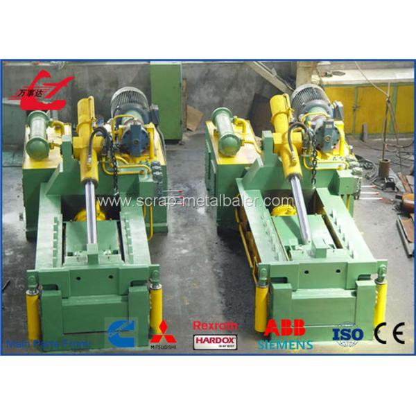 1350kN Force Scrap Metal Baler Scrap Bundle Machine Front Out Type