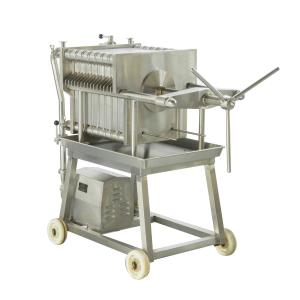 China Mustard Edible Oil Apple Juice Filter Press Mini Oil Filter Press Machine 0.22 Micron wholesale