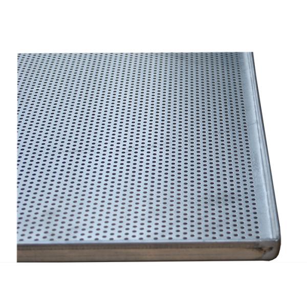 Perforated Rectangular Baking Tray , Commercial Bakery Equipment Cake Pans