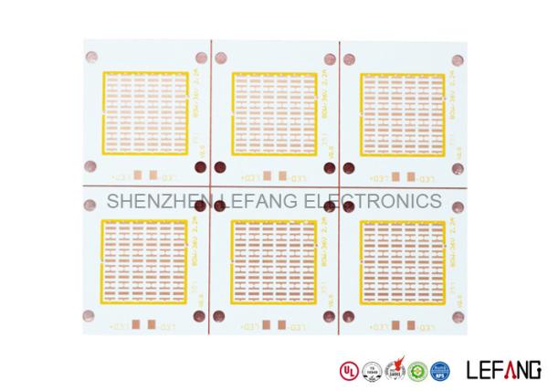 Quality White Pcb Board Copper Base , Custom MCPCB Metal Core Printed Circuit Board for sale