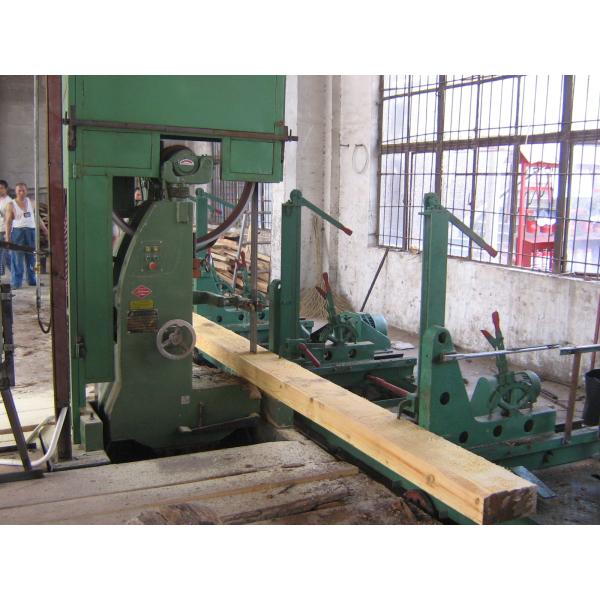 60 Inch Wood Cutting Vertical Bandsaw Mill With Log Carriage,Log Band Sawmill Machine