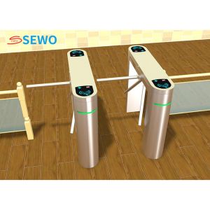Semi Automatic Pedestrian Bridge Gate Tripod Turnstile Access Control System