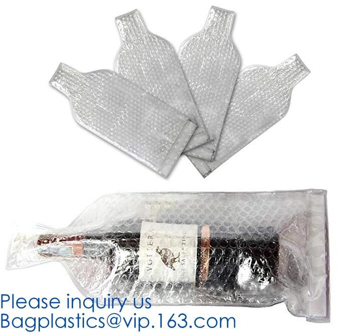 Reusable protector cover holder bag,protector plastic bubble bags for wine bottles wine bottle cover, BIODEGRADALE, ECO