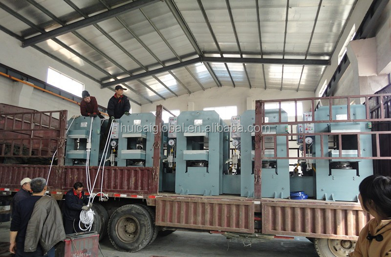 Rubber Vulcanizing Press Machine with Automatic Operational Way 380V/220V Voltage