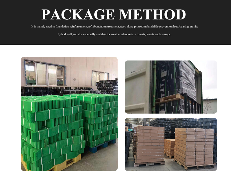 Steep Slope Protection Reinforcement Geocell for Parking Lot Soil Water Conservation