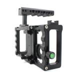 Professional Shooting Camera Lens Attachment , Aluminum Dslr Camera Cage Kit