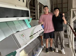 China Parboiled White Rice Colour Sorter Machine 3000kg/h - 4000kg/h on sale