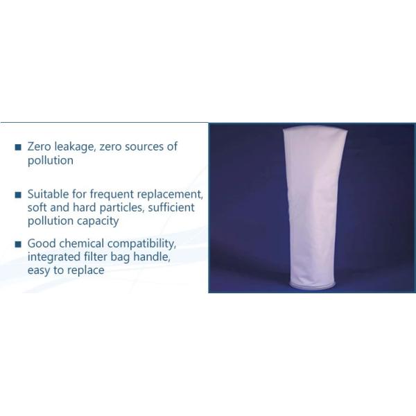 Nylon PE PP Oil Removal Liquid Filter Bag Cylinder Shape Eco - Friendly