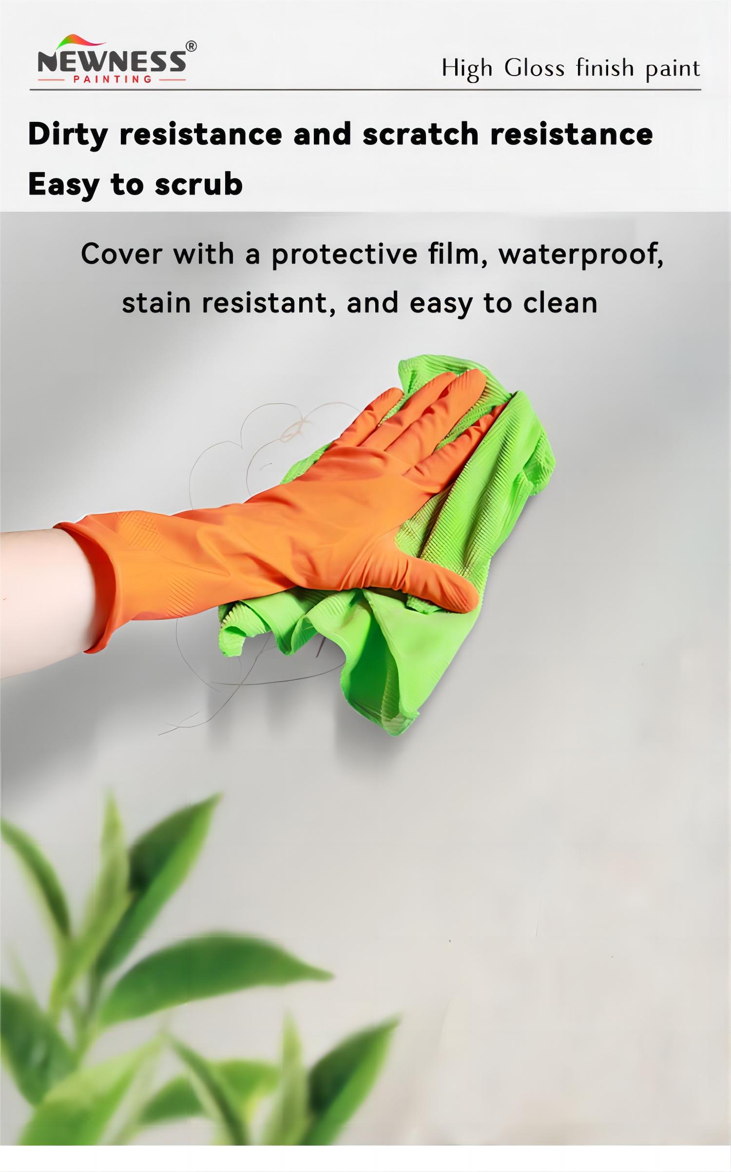 Wall Paint Liquid Material for Easy-to-Clean Topcoat Coating EINECS No. 201-177-9