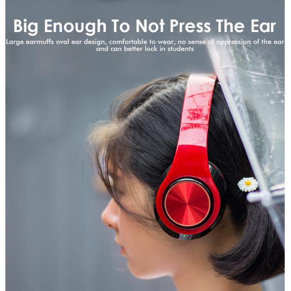 Wireless Headphones Bluetooth Earphone Foldable Adjustable Handsfree Headset with MIC for samsung xiaomi mobile phone