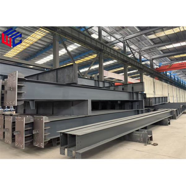 Matte Finish Pre Engineering Building Structure Steel Frame Warehouse Custom