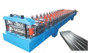 China Roofing &amp; Cladding Sheet Roll Forming Machine With 23 Roll Station wholesale