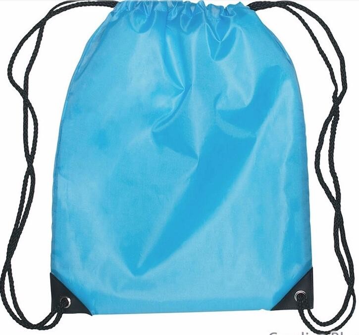Polyester fabric drawstring bag /advertising pull rope backpack cloth bag /nylon shoulder pocket customization BAGEASE