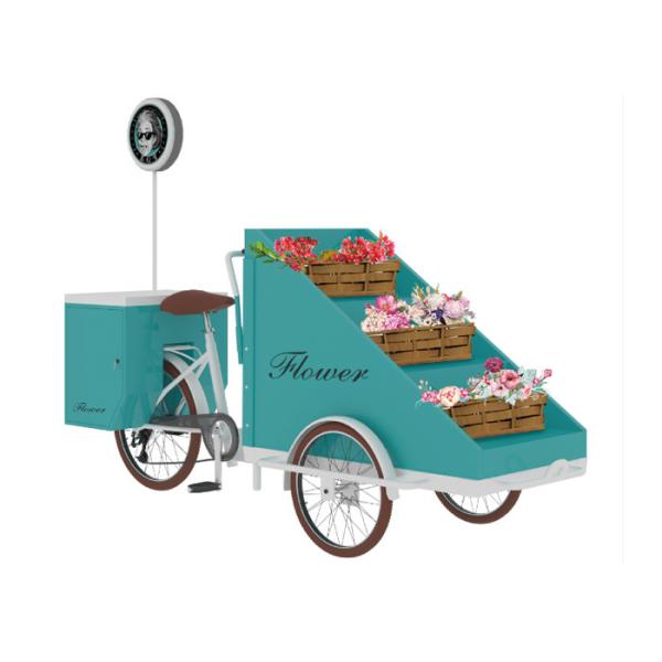 Multipurpose Commercial Scooter Vending Cart Aluminium Alloy Frame Stable
