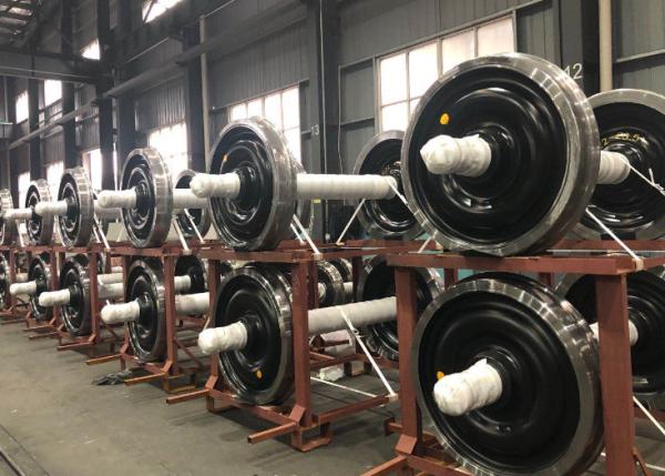 Quality Railway Wheel Set BA004 Wheelset For Y25 Bogie  Wagon Wheelset TSI Certification for sale