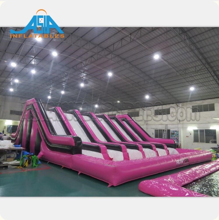 72M Long Interactive Inflatable 5k Obstacle Course / Insane Inflatable Fun Run