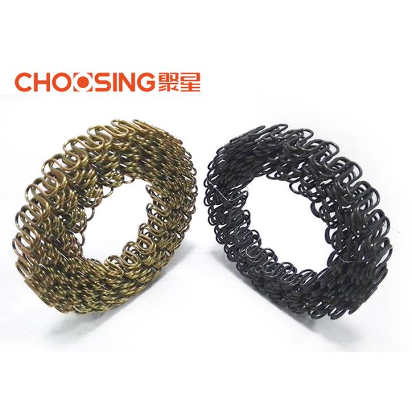 30 Mtr Roll Upholstery Seat Springs , Replacement Sofa Springs Silver Color Outstanding Elasticity