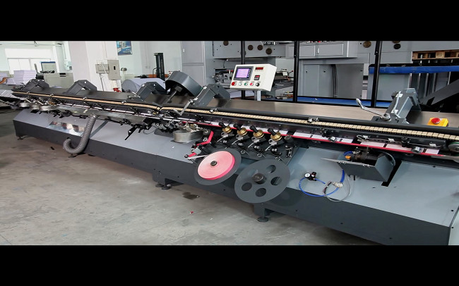 Notebook Glue Binding Machine Each Page Flat Perfectly