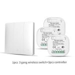Waterproof Tuya Smart Switch Push Button Panel WiFi Wireless Remote Control