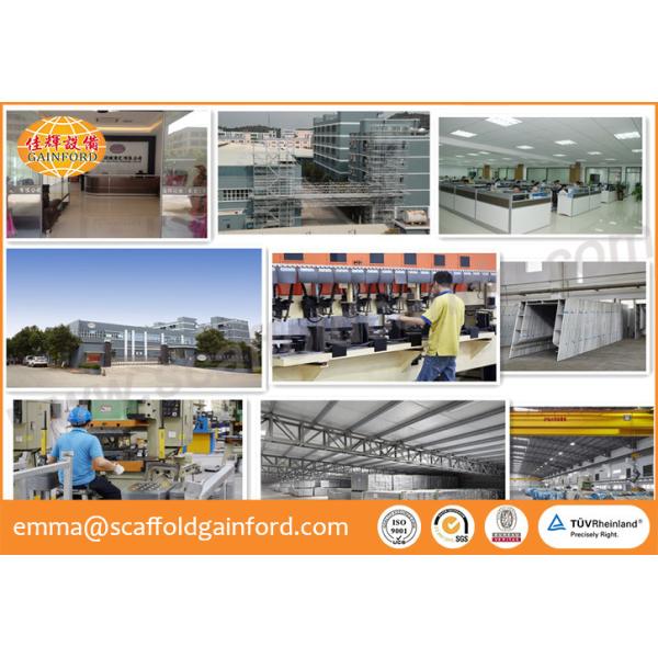 Scaffolding galvanized catwalk with 1500MM length for Indonesia ring lock scaffolding projects