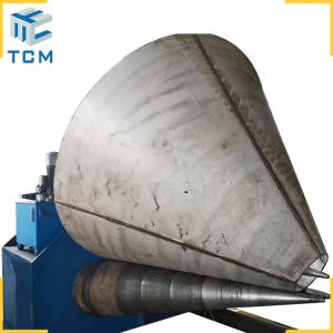 China Conical Tank Caps And Conical Dish Head Steel Cone Hydraulic Bending Machine Cone Roller wholesale