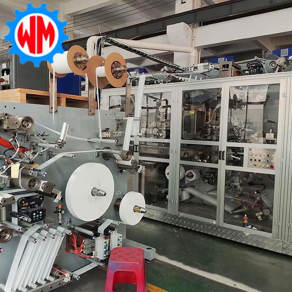 Quality Womeng Full Servo Baby Diaper Making Machine Production Line Professional Diaper Maker for sale