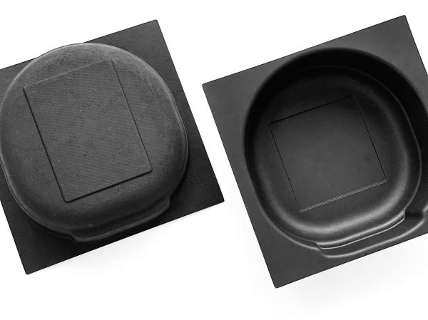 Quality ThinWall Biodegradable Compostable Packaging Rigid Smooth Paper Pulp for sale