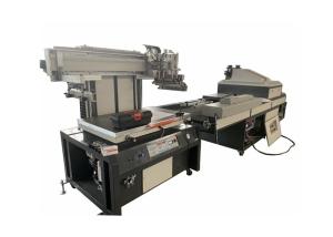 China 3 / 4 Semi Automatic Screen Printing Printer Machine With High Working Efficiency wholesale