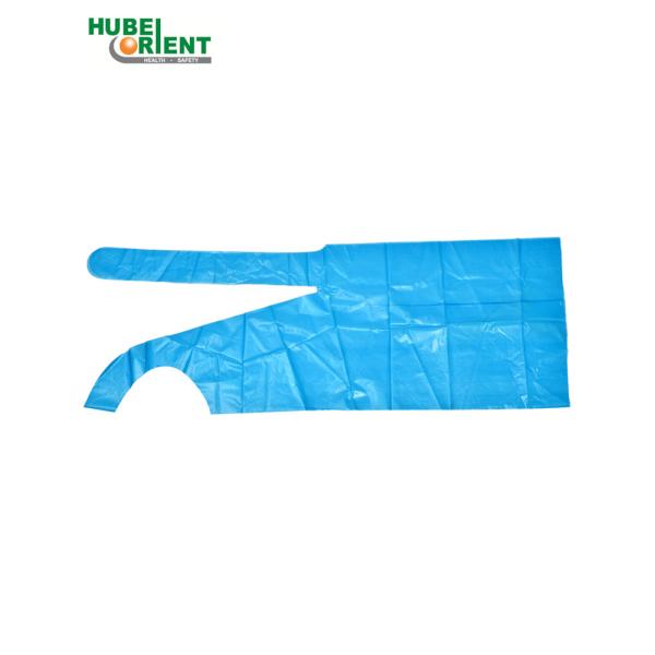Embossed Process Economical Friendly Disposable PE Apron Without Sleeves