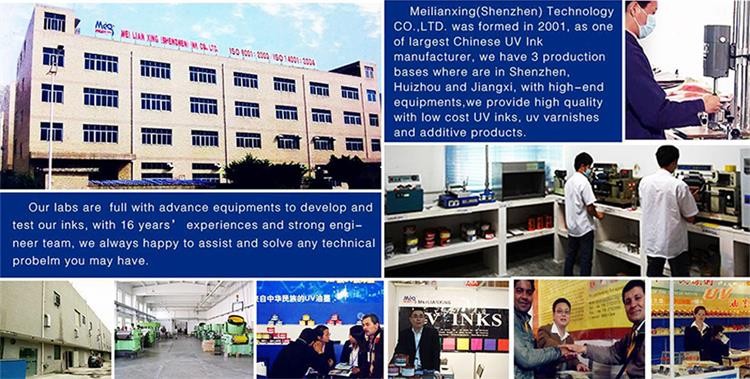 MEG LED UV Curing Offset Printing Process Ink Made In China Since 2001
