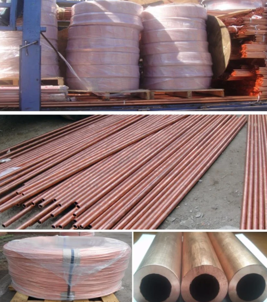 C38500 Seamless Round Copper Tube Pipe Soft Brass For Air Conditioning